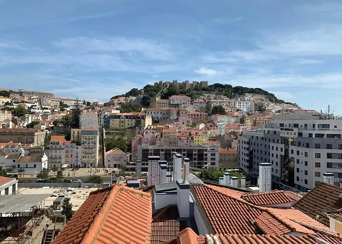 Appartement Downtown 2 Bedroom Aircon & Amazing Castle View Lissabon