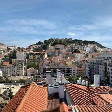 Apartment Downtown 2 Bedroom Aircon & Amazing Castle View Lisbon